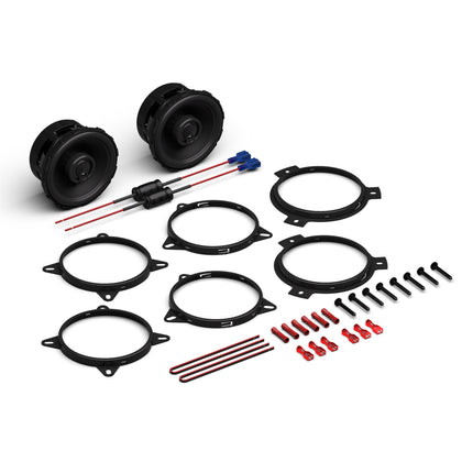Rockford Fosgate P1V2-4 Punch P1 4" 3-Way Coaxial Speakers
