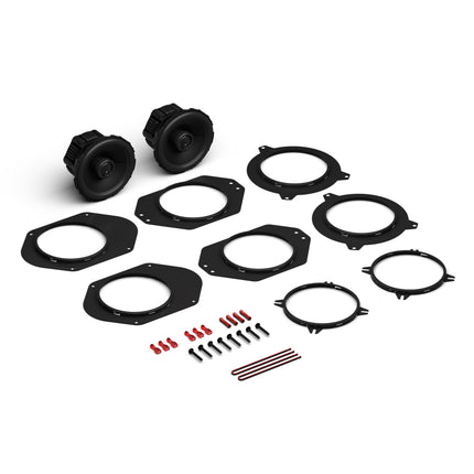 Rockford Fosgate P1V2-5 Punch P1 5.25" 3-Way Coaxial Speakers