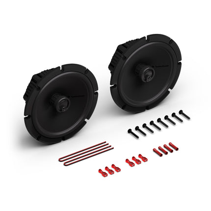Rockford Fosgate P1V2-675 Punch P1 6.75" 3-Way Coaxial Speakers