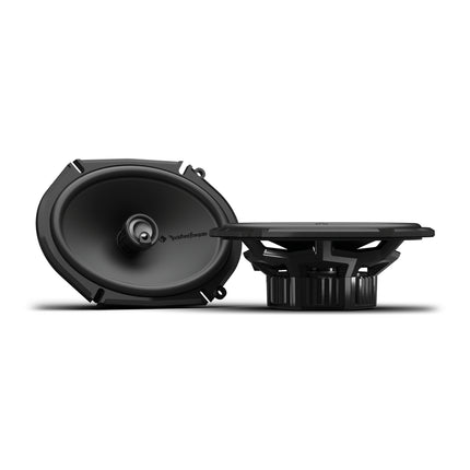 Rockford Fosgate P1V2-68 Punch P1 6"x8" 3-Way Coaxial Speakers