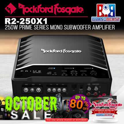 Rockford Fosgate R2-250X1 Prime 250 Watt Mono Amplifier