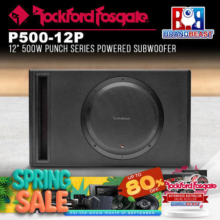 Rockford Fosgate P500-12P Punch 12" 500-Watt Powered Enclosure