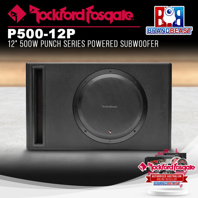 Rockford Fosgate P500-12P Punch 12" 500-Watt Powered Enclosure