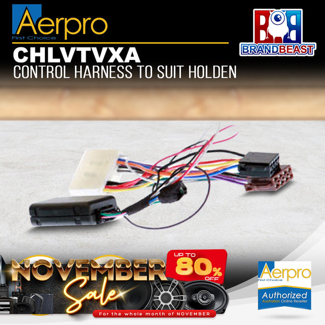 Aerpro CHLVTVXA Control Harness to Suit Holden