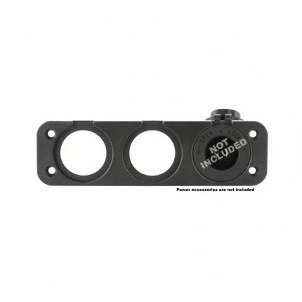 DNA PA003 3 Hole Flush Mount Panel For PA Sockets