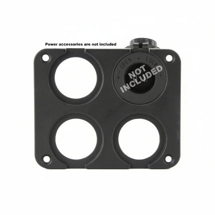 DNA PA004 4 Hole Flush Mount Panel For PA Sockets
