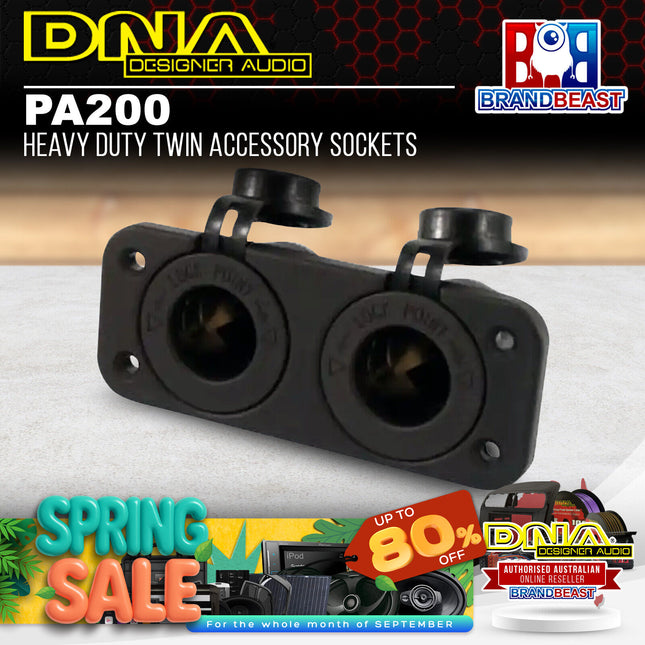 DNA PA200 Heavy-Duty Twin Accessory Sockets