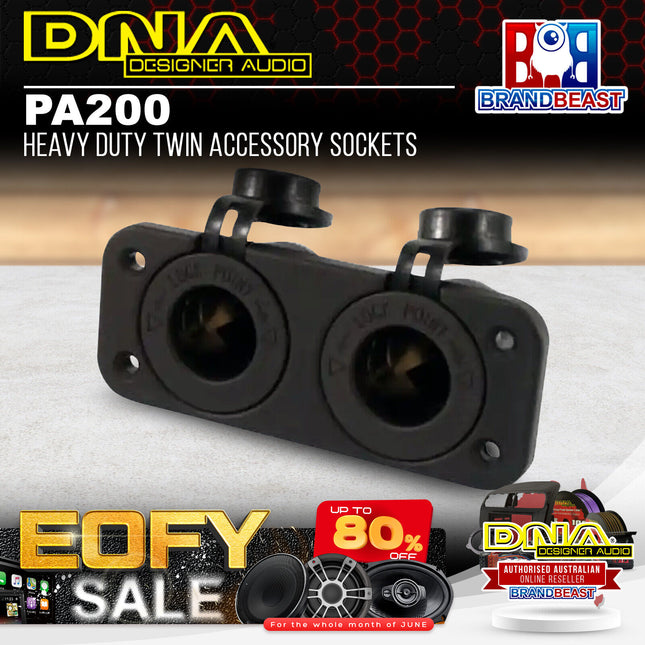 DNA PA200 Heavy-Duty Twin Accessory Sockets