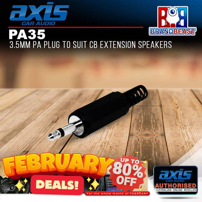 Axis PA35 3.5mm PA Plug