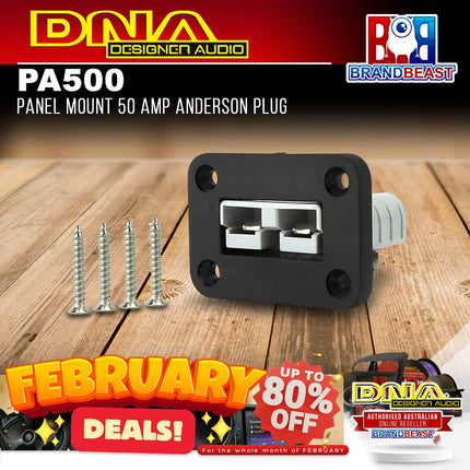 DNA PA500 Panel Mount 50 Amp Anderson Plug