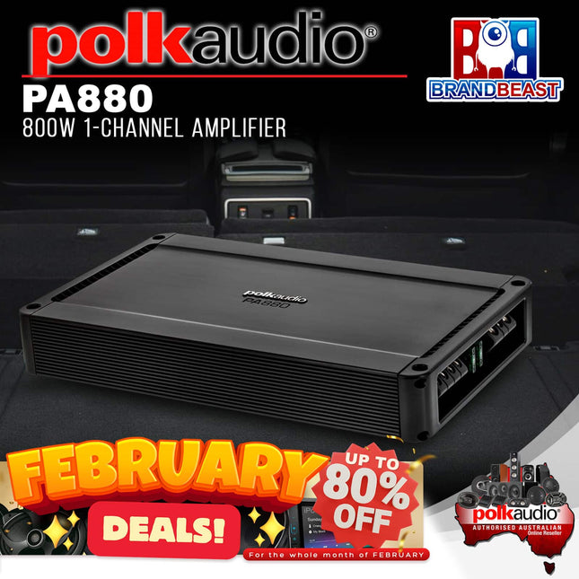 Polk Audio PA880 800W 1-Channel Amplifier