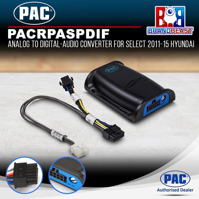 PAC RPASPDIF Amplifier Retention Interface For Hyundai Santa Fe/Veloster