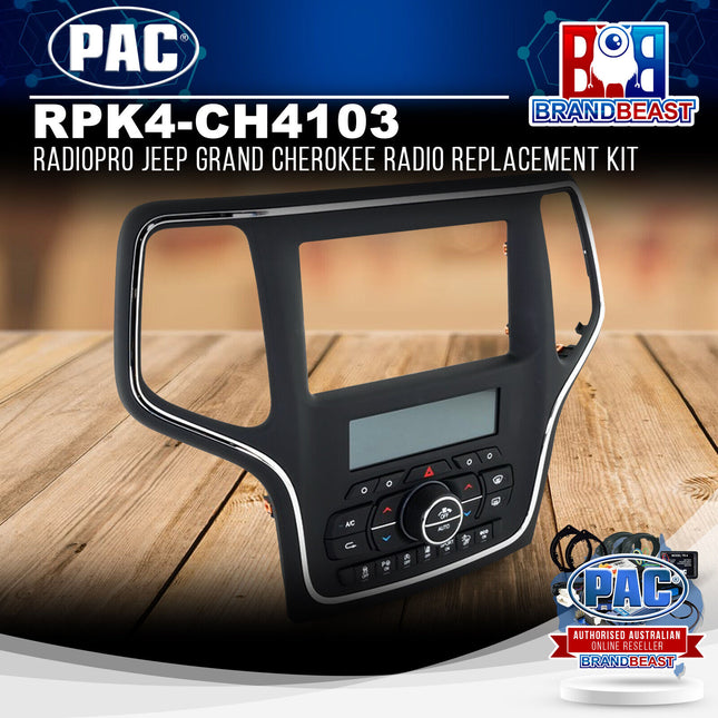 PAC RPK4-CH4103 RadioPRO Jeep Grand Cherokee Radio Replacement Kit
