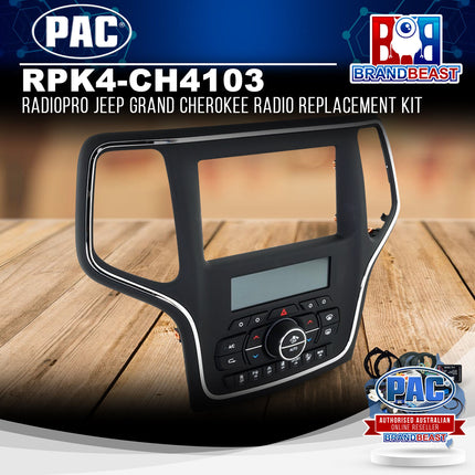 PAC RPK4-CH4103 RadioPRO Jeep Grand Cherokee Radio Replacement Kit