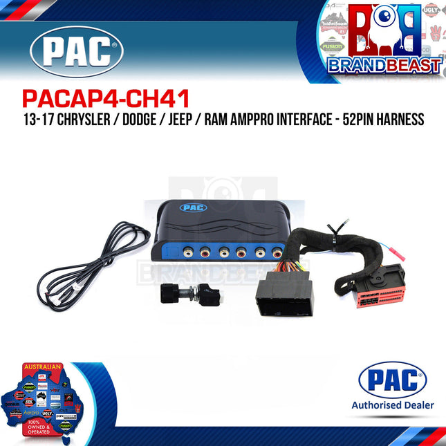 PAC AP4-CH41 AmpPRO Interface To Suit Chrysler/Dodge/Jeep/Ram/Maserati 2013-2019