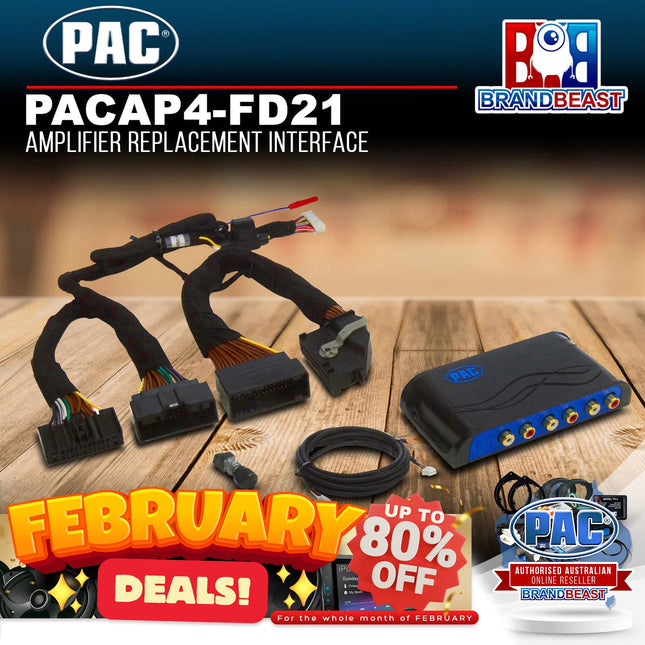 PAC AP4-FD21 AmpPRO Interface To Suit Ford 2011-2019