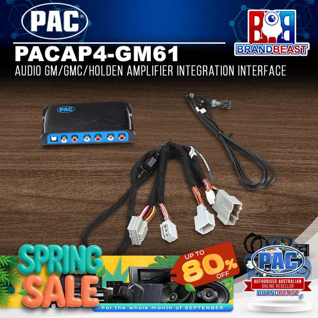 PAC PACAP4-GM61 Audio GM/GMC/Holden Amplifier Integration Interface