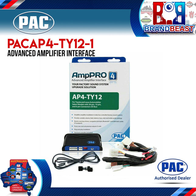 PAC AP4-TY12 AmpPRO Integration Interface to Suit Toyota/Lexus 2013-2018