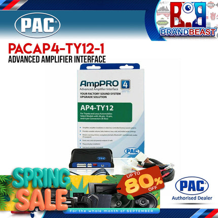 PAC AP4-TY12 AmpPRO Integration Interface to Suit Toyota/Lexus 2013-2018