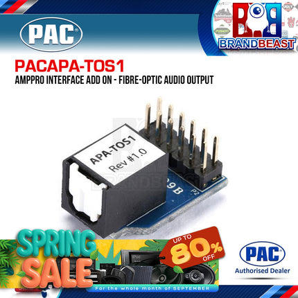 PAC PACAPA-TOS1 Toslink Fiber-Optic Audio Output