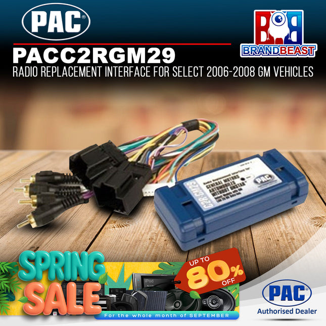 PAC C2RGM29 Amplifier Retention Interface to Suit Chevrolet Silverado 2007-2014