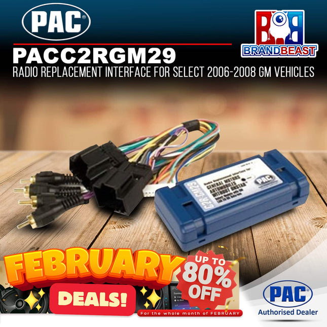 PAC C2RGM29 Amplifier Retention Interface to Suit Chevrolet Silverado 2007-2014