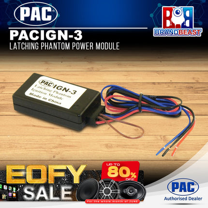 PAC PACIGN-3 Latching Phantom Power Module