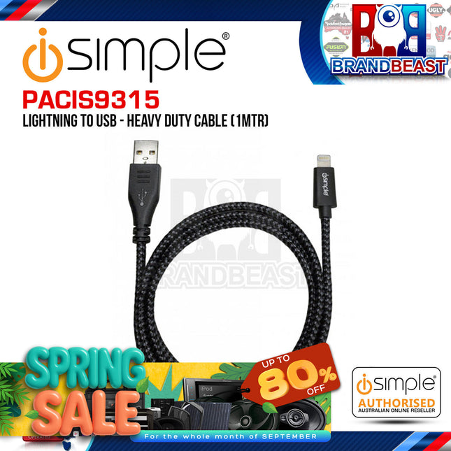 iSimple PACIS9315 1-Meter uLinxMAX USB To Lightning Connector