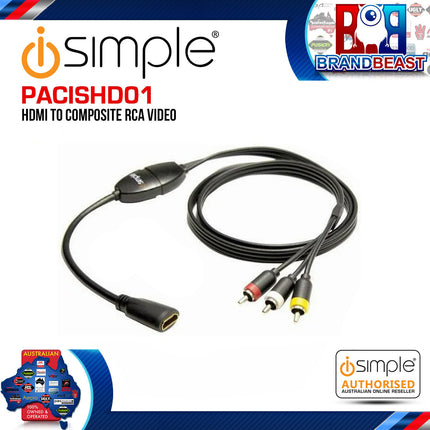 iSimple PACISHD01 MediaLinx HDMI To RCA Adaptor