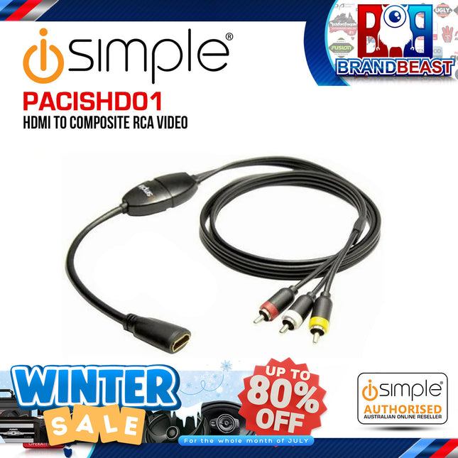 iSimple PACISHD01 MediaLinx HDMI To RCA Adaptor