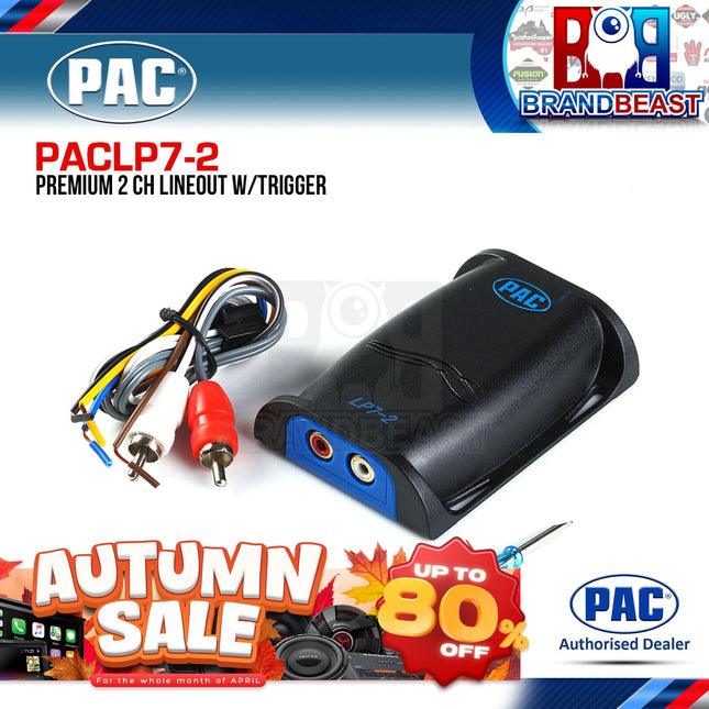 PAC PACLP7-2 Audio Passive 2 Channel Line Out Converter