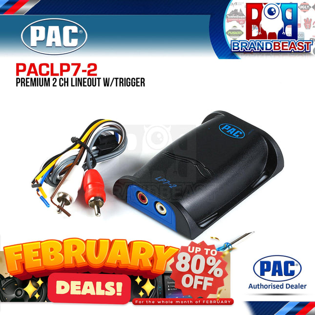 PAC PACLP7-2 Audio Passive 2 Channel Line Out Converter