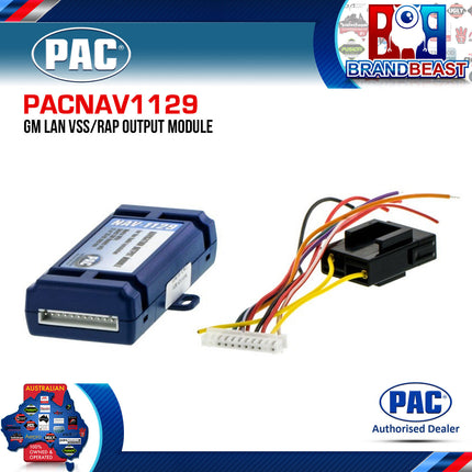 PAC NAV1129 Navigation Output Module For 11 & 29-Bit LAN General Motors Radios