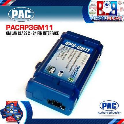 PAC RP3GM11 Amplifier Retention Interface Suit Chevrolet/GMC/Hummer 2002-2013