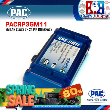 PAC RP3GM11 Amplifier Retention Interface Suit Chevrolet/GMC/Hummer 2002-2013