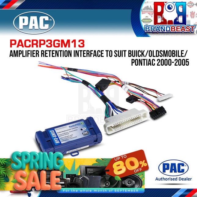 PAC RP3GM13 Amplifier Retention Interface Suit Buick/Oldsmobile/Pontiac 2000-05