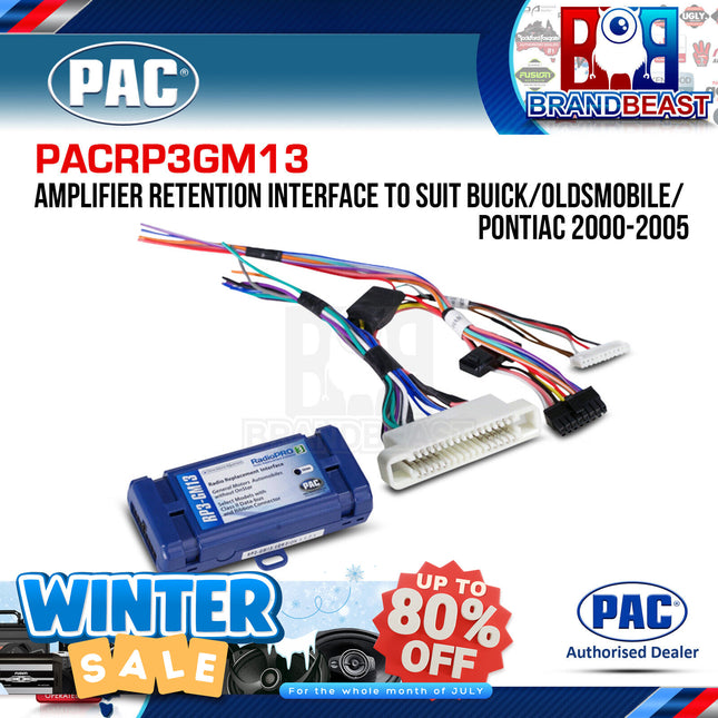 PAC RP3GM13 Amplifier Retention Interface Suit Buick/Oldsmobile/Pontiac 2000-05
