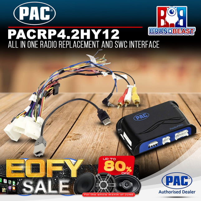 PAC RP4.2HY12 RadioPRO4 Radio Replacement Interface To Suit Hyundai Veloster 2011-2015
