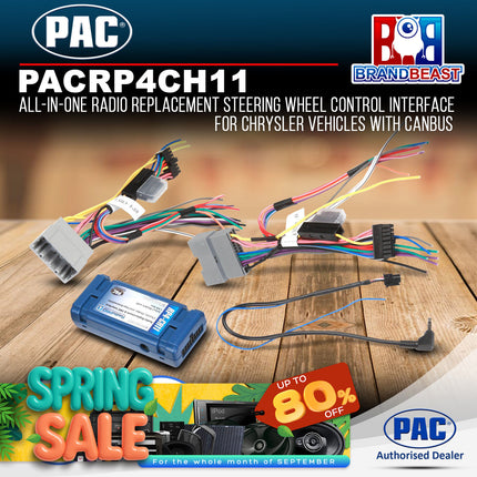 PAC RP4CH11 RadioPRO4 Radio Replacement Interface Suit Chrysler/Dodge/Jeep