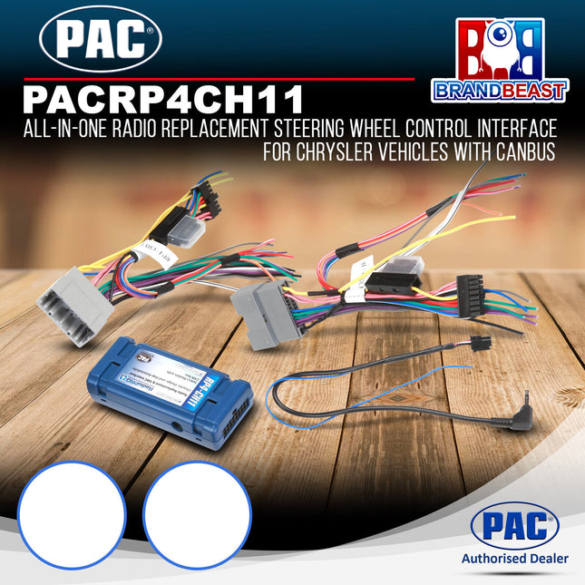 PAC RP4CH11 RadioPRO4 Radio Replacement Interface Suit Chrysler/Dodge/Jeep