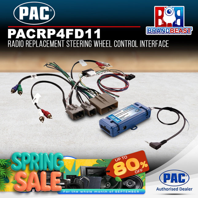 PAC RP4FD11 RadioPRO4 Radio Replacement Interface to Suit Ford 2005-2014