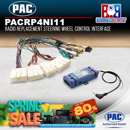 PAC RP4NI11 RadioPRO4 Radio Replacement Interface To Suit Nissan 2013-2018