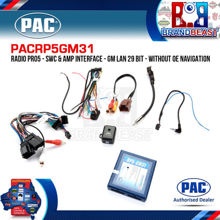 PAC RP5GM31 RadioPRO5 Replacement Interface For Chevrolet/Cadillac/Hummer