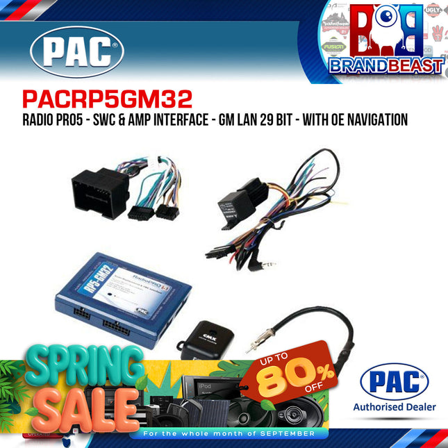 PAC RP5GM32 RadioPRO5 Radio Replacement Interface Suit Chevrolet/Hummer '07-'14
