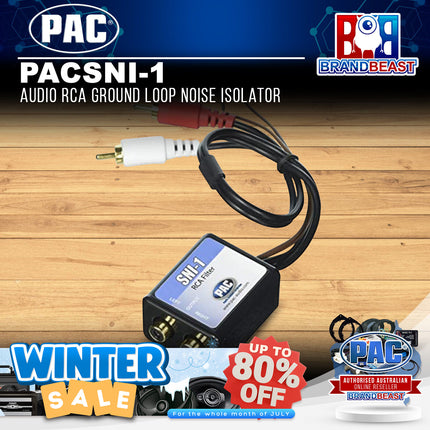 PAC PACSNI-1 Audio RCA Ground Loop Noise Isolator