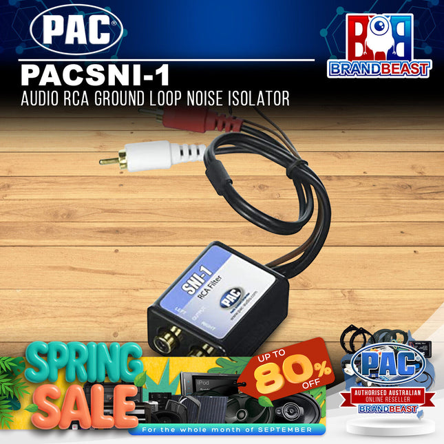 PAC PACSNI-1 Audio RCA Ground Loop Noise Isolator