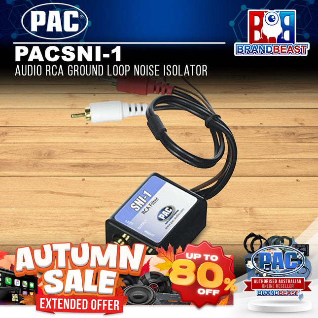 PAC PACSNI-1 Audio RCA Ground Loop Noise Isolator