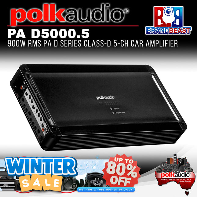 Polk Audio PA D5000.5 PA D Series 5-Channel Class D Amplifier