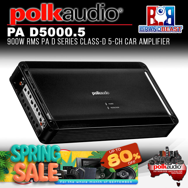 Polk Audio PA D5000.5 PA D Series 5-Channel Class D Amplifier