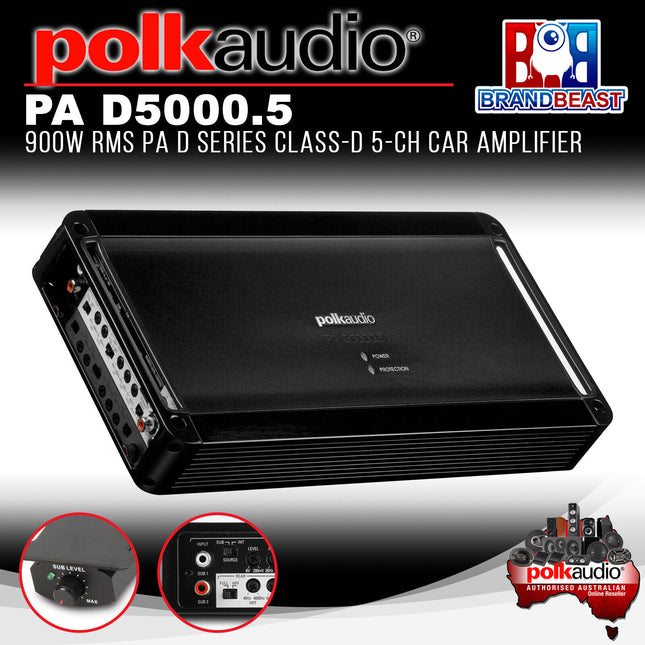 Polk Audio PA D5000.5 PA D Series 5-Channel Class D Amplifier